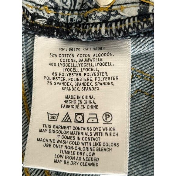 Anthropologie Pilcro Womens Jeans Size 27 High Rise Flare Light Wash Frayed Hem - Picture 8 of 13